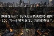 数据在暗示：网球巡回赛决胜局+福彩3D：同一个替补深度，两边都在提示