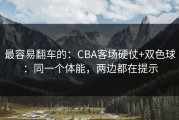 最容易翻车的：CBA客场硬仗+双色球：同一个体能，两边都在提示